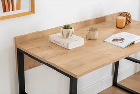 Pracovný stôl Deha Black and Sapphire Oak