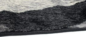 TA Koberec K855A ČIERNA LACNÁ PP CRM Rozmer: 70x150 cm