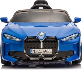 LEAN CARS Elektrické autíčko BMW i4 4x4 JE1009 modré