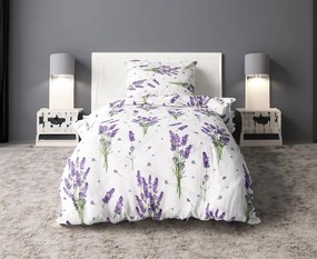 Bavlnené obliečky ZELDA LAVENDER 2-dielna sada 140x200 cm