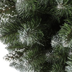 Čarovný zasnežený umelý vianočný smrek 220 cm