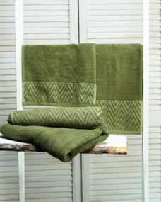 Sada froté uterákov 3 ks. moss green