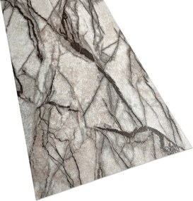 Samolepiace PVC 3D panely LVT21, cena za kus, rozmer 60 x 30 cm, mramor hnedý matný, IMPOL TRADE