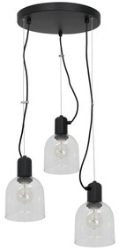 Luster na lanku BANCO 3xE27/15W/230V
