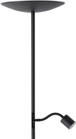 Eglo 901977 - stmievateľná stojacia lampa CONIVARINO LED/26,5W/230V +LED/4W čierna