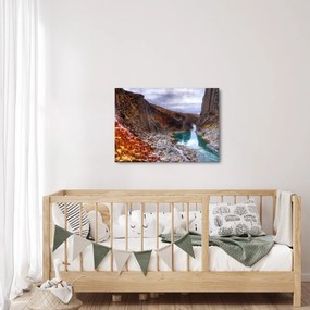 Obraz - kaňon Studlagil (70x50 cm)