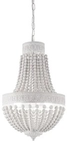 Ideal Lux - Luster na reťazi MONET 5xE14/40W/230V pr. 40 cm konope/biela