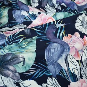 INTERMEDIC SK Sedací vak Aquarela – Tropický vzor | 3 veľkosti Veľkosť: L