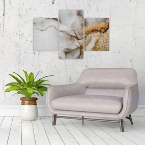 Obraz - Mramorový atrament (90x60 cm)