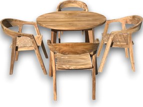 ROSARIO set z teakového dreva