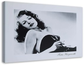 Obraz na plátně Rita Hayworth Herečka - 120x80 cm