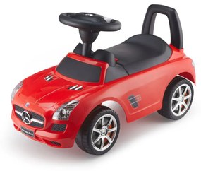 Detské odrážadlo - autíčko Mercedes SLS | červené