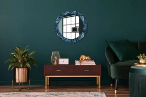 Okrúhle dekoračné zrkadlo s motívom Džungľa fi 60 cm