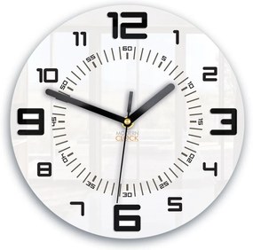 Nástěnné hodiny Armando 28 cm černé/bílé