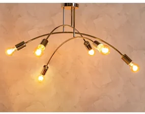 Stropné svietidlo zlaté KORTE 43 cm
