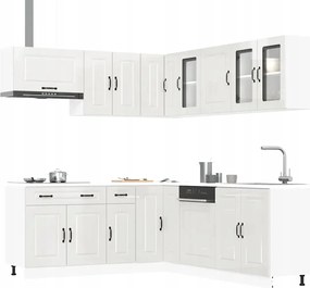 vidaXL 11-dielna sada kuchynských skriniek Kalmar, kompozitné drevo