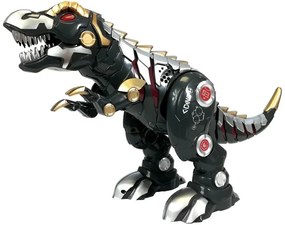 LEAN TOYS Dinosaurus RC - čierny