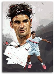 Gario Obraz na plátne Roger Federer - Dmitry Belov Rozmery: 60 x 90 cm