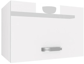 Kuchynská skrinka Belini nad digestor 60 cm biely lesk  INF SGP60/3/WT/W/0/F