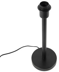 Moderná stolná lampa čierna bez tienidla - Simplo