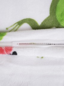 Obliečka na vankúš mikroplyš Exclusive 50 × 70 cm - Žabky