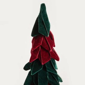 Vianočná dekorácia BURGUNDY CHARM vianočný stromček 759345