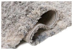 Kusový koberec shaggy Hande sivý 120x170cm