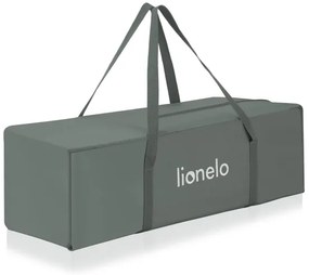Lionelo - Cestovná postieľka 3v1 ELLEN šalviovo zelená