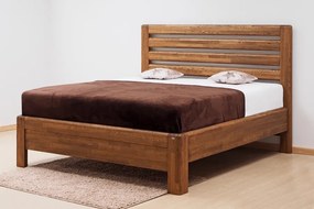 BMB ADRIANA LUX - masívna buková posteľ 160 x 210 cm, buk masív