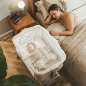 Detská prenosná postieľka 3v1 Dream 50 béžová