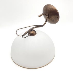 Nástenné svietidlo COBRA 1xE27/60W/230V bronz/patina