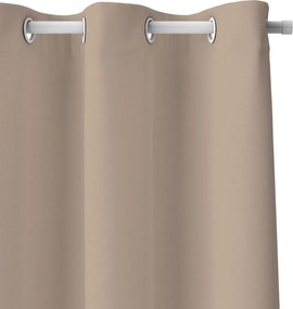 Home Elements Zatemňovací záves, hnedošedý Množstvo: 1 ks