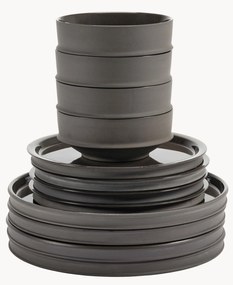 Serax x Kelly Wearstler, Porcelain Tableware Set Dune, Set of 12