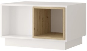 Konferenčný stolík Gabrielle 06 (dub artisan + biela). Akcia -20%. Vlastná spoľahlivá doprava až k Vám domov. 1071430