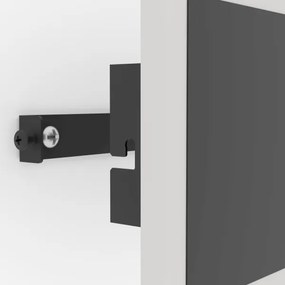 Eglo 901189 - LED Nástenné svietidlo TALAMELLO LED/12W/230V 3000K 12x23 cm čierna