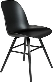 Zuiver Albert Kuip Chair dizajnová stolička - Čierna
