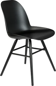 Zuiver Albert Kuip Chair dizajnová stolička - Čierna