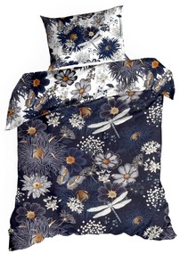 SATÉNOVÉ OBLIEČKY NIKA55 200X220 CM, 2 KS 70X80 CM VZOROVANÉ