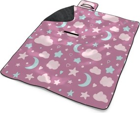 Sablio Plážová deka Detská obloha: 200x140 cm