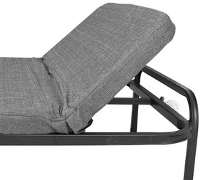 Posteľ pre hostí, rôzne typy, sivý