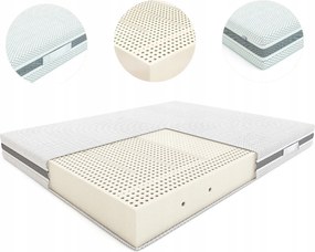 Matrac 120x200 Hilding Melody Italiano latexová pena 20 cm H4 tvrdý