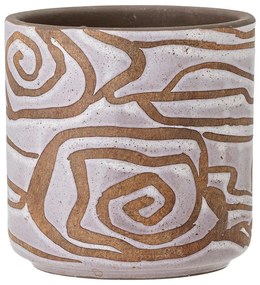 Ručne vyrobený obal na kvetináč z terakoty ø 12 cm Lija – Bloomingville