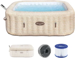 BESTWAY Lay-Z-Spa Rome EnergySense Smart AirJet Vírivka, 201 x 201 x 71 cm, 7 osôb 6001M