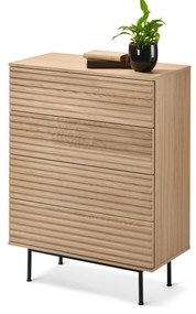 Komoda »Finnsbo« s lamelovým vzhľadom