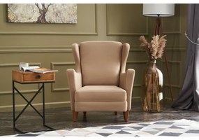 Kreslo ušák NUPI krémové