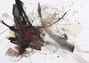Obraz abstraktné maľby (70x50 cm)