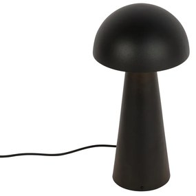 Vonkajšia stojaca lampa čierna 50 cm - Mushroom