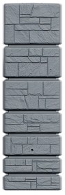 Sud na dažďovú vodu, 57,5 x 38,4 cm, 350 l, sivá