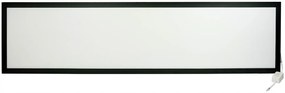 BERGE LED panel povrchový - 30x120 - 50W - čierny - neutrálny biely