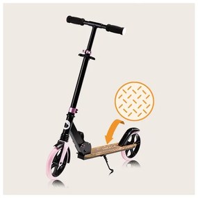 Lionelo - Detská kolobežka LUCA čierna/ružová